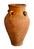 Antique large four handle semi-glazed “Lora” olive oil jar