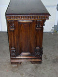 Three-drawer Tuscan-style nightstand