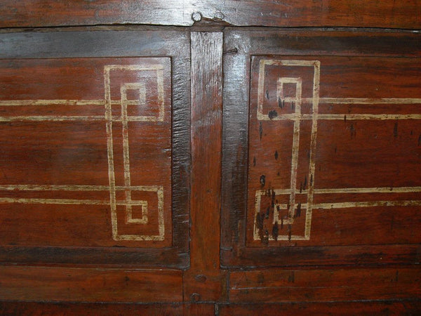 Antique Spanish refectory benchin oak