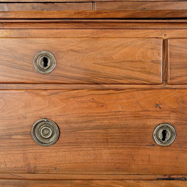 Antique eight-drawer chest, walnut