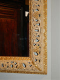 Reproduction hand-carved and pierced "Renaissance" mirror
