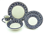 Five-piece Talavera Dinnerware Set - "PUEBLA"