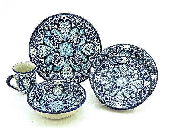 Five-piece Talavera Dinnerware Set - "VIRREY"