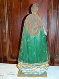 Antique wood sculpture, "Our Lady of Mount Carmel"