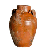 Antique four handle glazed pot