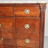 Antique four-drawer chest of drawers, mahogany
