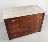 Antique four-drawer chest of drawers, mahogany