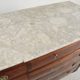 Antique four-drawer chest of drawers, mahogany