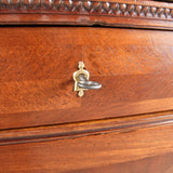Antique four-drawer chest of drawers, mahogany