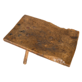 Antique walnut shepherd’s stool