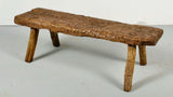 Antique rustic Pyrenees game dressing table, pine