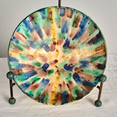 Antique multi-color bowl
