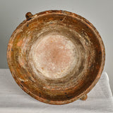 Antique two handle glazed basin