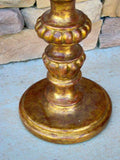 Turned and gilt reproduction "Monastery" candlestick