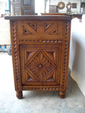 Side View of Custom Cabinet