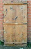 Antique Spanish Carved Honey Pine Door