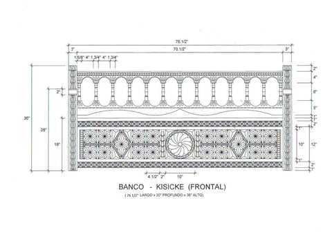 Drawing of Proposed Entertainment Center