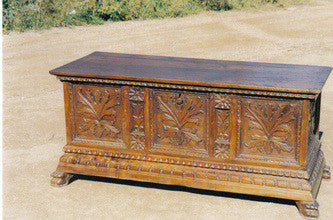 A client found Inspiration for an entertainment center from one of our reproductions