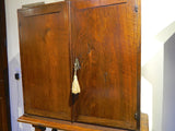 Antique walnut “vargueño” with table