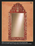 Carved & Painted Cachimbo Hardwood Mirror