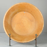 Large dark tan antique washbasin