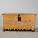 Large antique “Alpujarreña” chest, pine