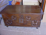 Antique French Basque dowry chest