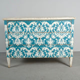 Antique painted three-drawer chest