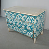Antique painted three-drawer chest