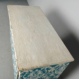 Antique painted three-drawer chest