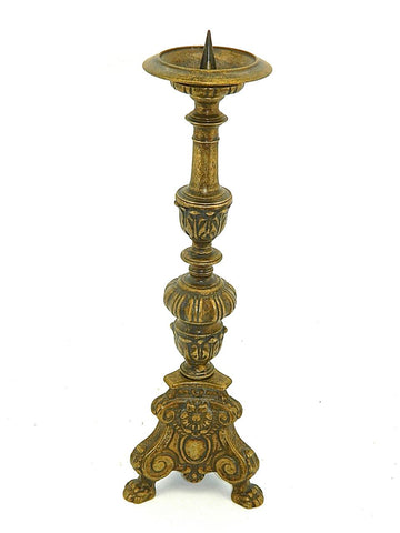 Three-Footed Bronze Venetian Candlestick