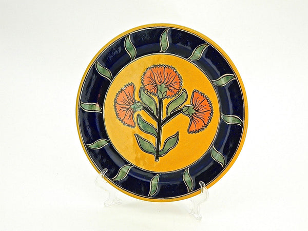 Large Round Talavera Serving Platter - "PUERTO VALLARTA"