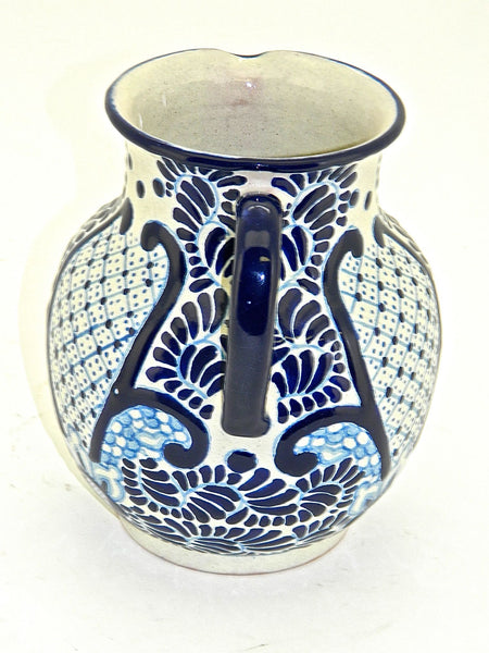 Talavera Water / Wine Pitcher - "VIRREY"