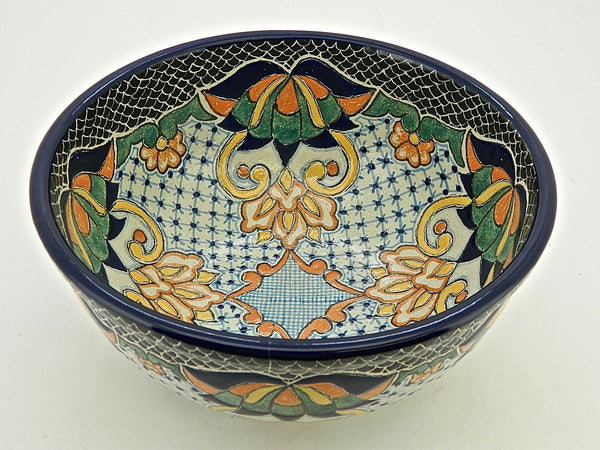 Large Talavera Pasta Bowl - "REYNA"