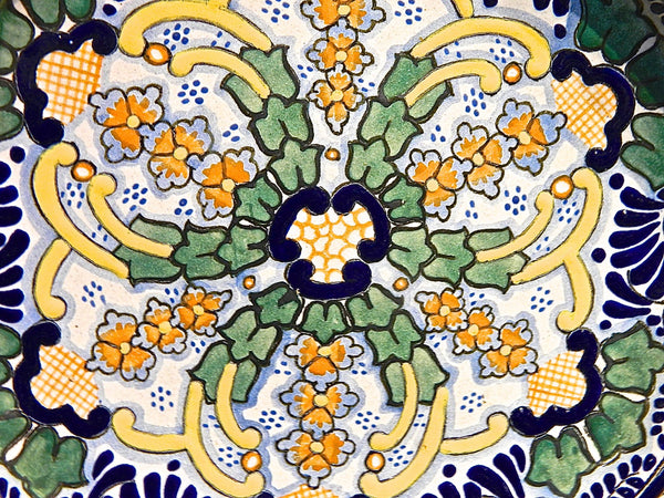Five-piece Talavera Dinnerware Set - "REYNA ANA"