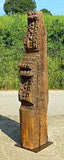 Antique Spanish carved pine Castilian beam end