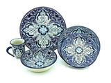 Five-piece Talavera Dinnerware Set - "REGINA"