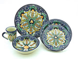 Five-piece Talavera Dinnerware Set - "REYNA ANA"