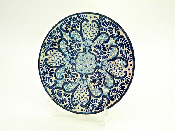 Talavera Dinner Plate - "VIRREY"